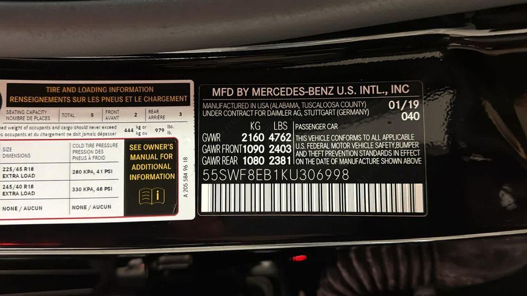 used 2019 Mercedes-Benz C-Class car, priced at $23,990