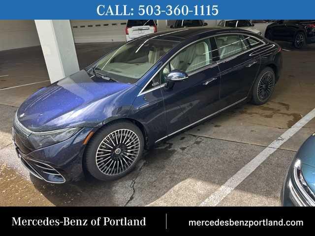 used 2022 Mercedes-Benz EQS 580 car, priced at $66,998