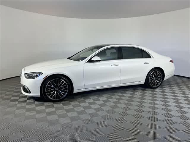 used 2022 Mercedes-Benz S-Class car, priced at $77,998