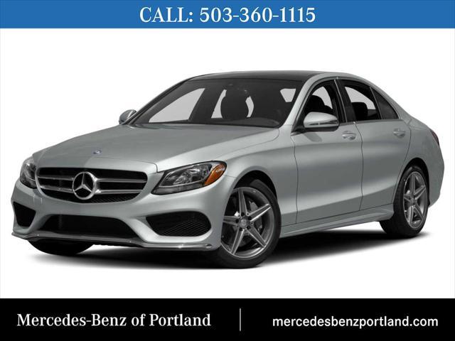 used 2015 Mercedes-Benz C-Class car, priced at $17,998