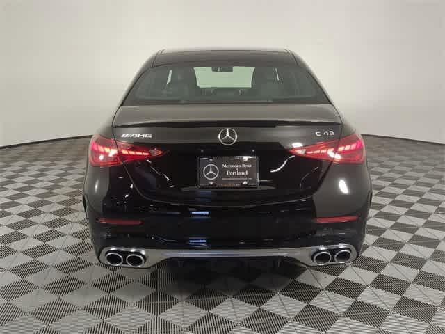 used 2025 Mercedes-Benz AMG C 43 car, priced at $61,979