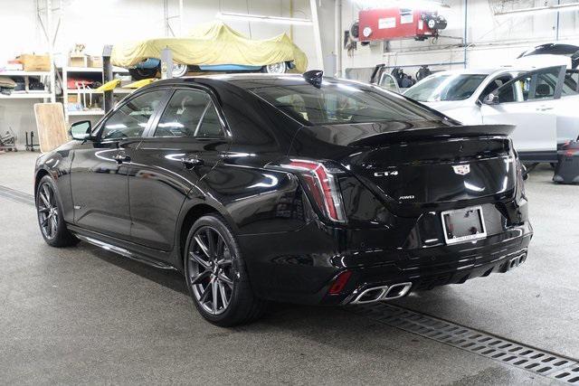 used 2024 Cadillac CT4-V car, priced at $52,500