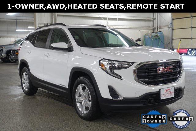 used 2021 GMC Terrain car, priced at $22,877