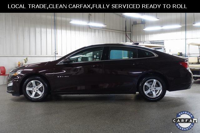 used 2021 Chevrolet Malibu car, priced at $17,233