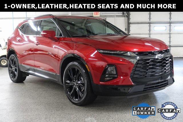 used 2022 Chevrolet Blazer car, priced at $35,479