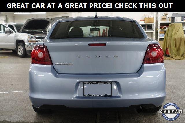 used 2013 Dodge Avenger car, priced at $7,898