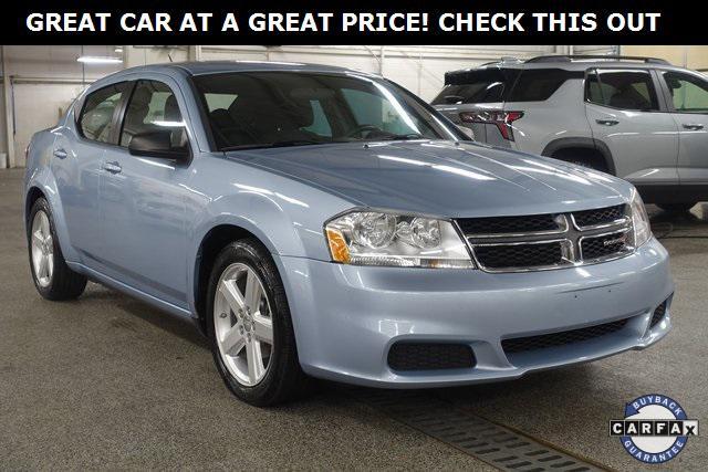 used 2013 Dodge Avenger car, priced at $7,898