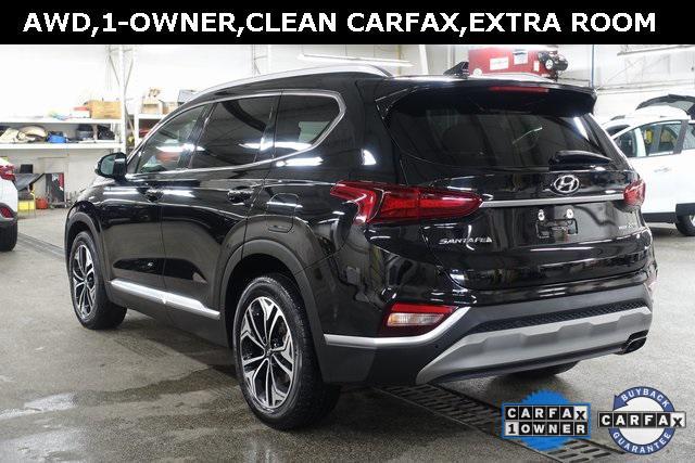 used 2020 Hyundai Santa Fe car, priced at $20,897