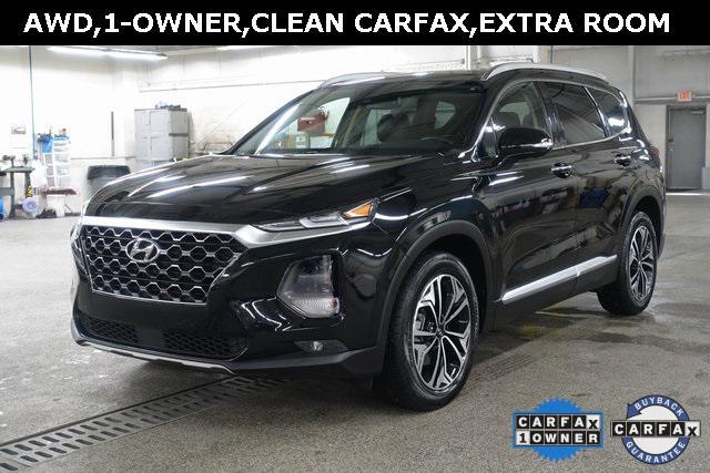 used 2020 Hyundai Santa Fe car, priced at $20,897