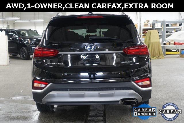 used 2020 Hyundai Santa Fe car, priced at $20,897