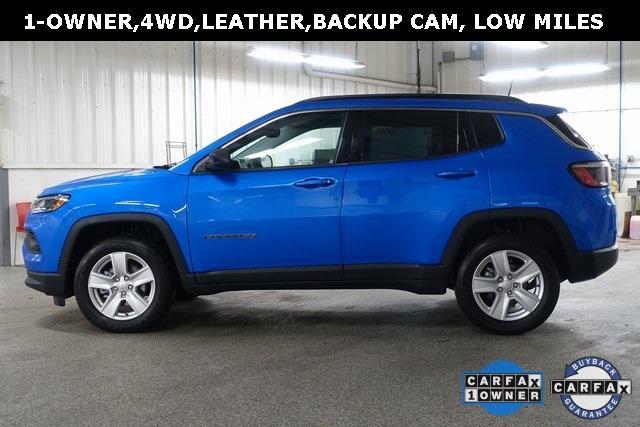 used 2022 Jeep Compass car, priced at $21,985