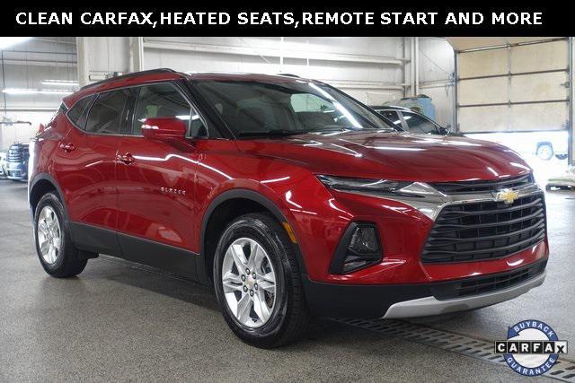 used 2021 Chevrolet Blazer car, priced at $22,993