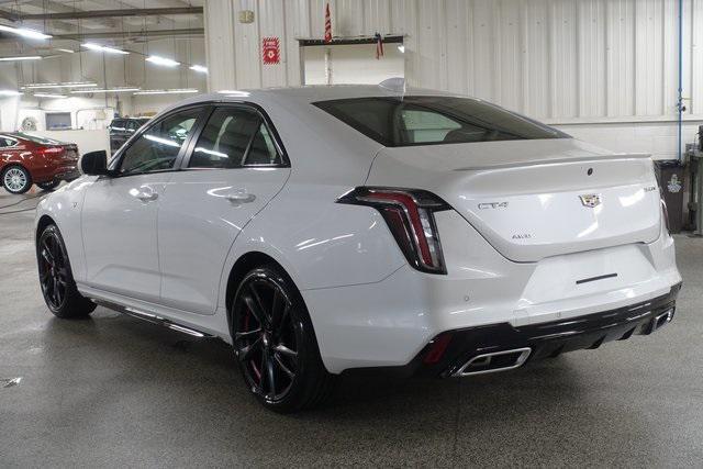 new 2025 Cadillac CT4 car, priced at $55,360