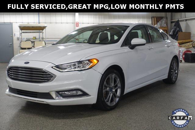 used 2017 Ford Fusion car, priced at $14,988