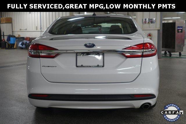 used 2017 Ford Fusion car, priced at $14,988