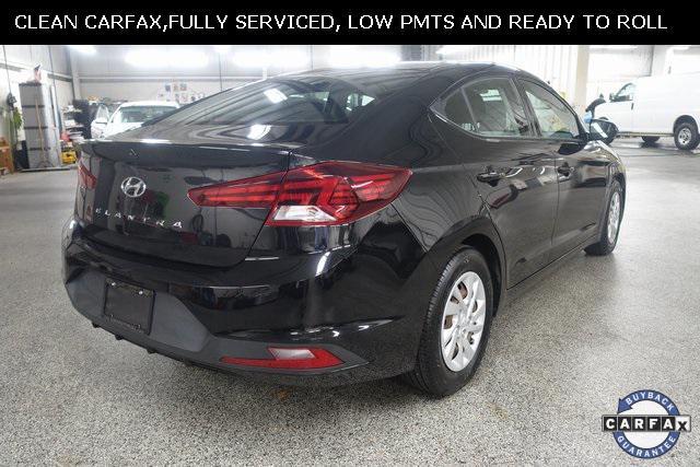 used 2019 Hyundai Elantra car, priced at $14,218