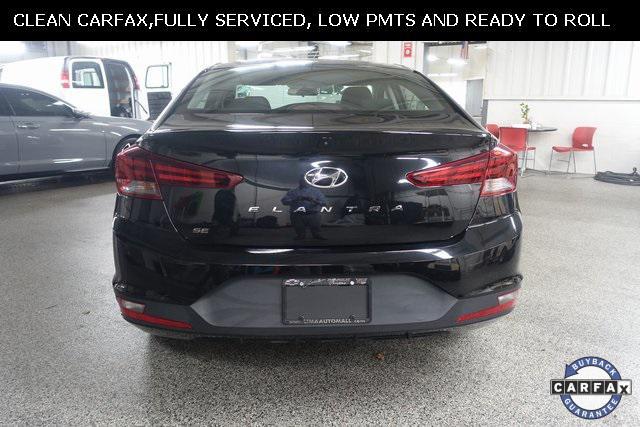 used 2019 Hyundai Elantra car, priced at $14,218