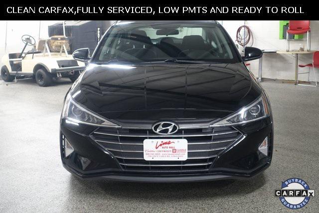 used 2019 Hyundai Elantra car, priced at $14,218