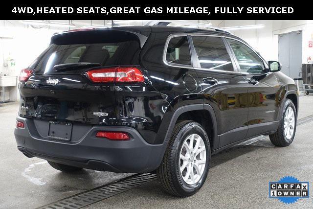 used 2017 Jeep Cherokee car, priced at $16,500