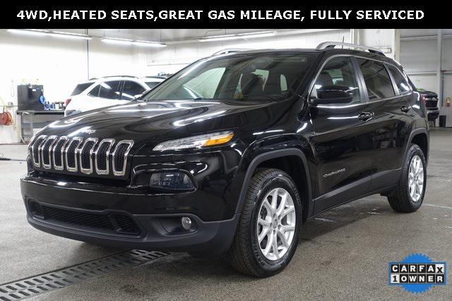 used 2017 Jeep Cherokee car, priced at $16,500