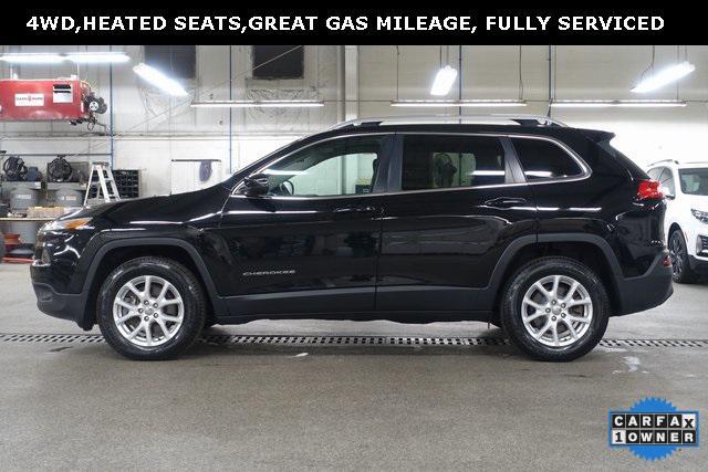 used 2017 Jeep Cherokee car, priced at $16,500