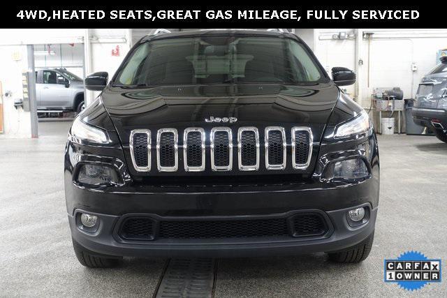 used 2017 Jeep Cherokee car, priced at $16,500