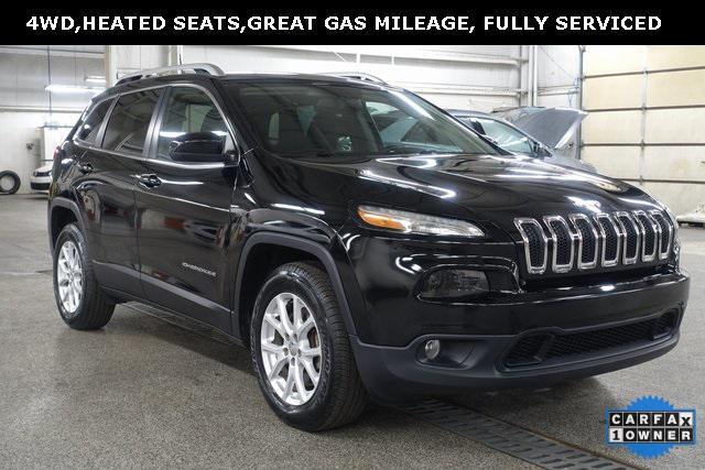 used 2017 Jeep Cherokee car, priced at $16,500