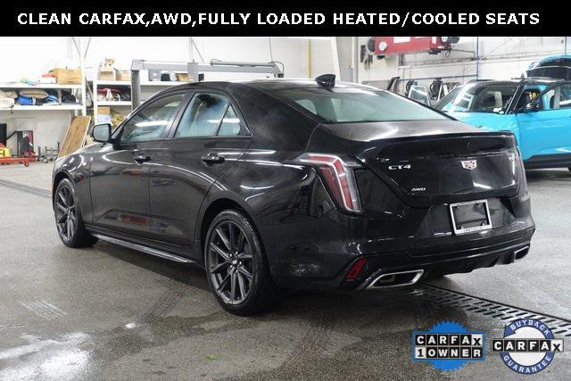 used 2024 Cadillac CT4 car, priced at $39,892