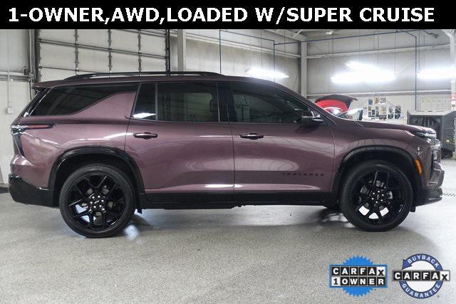 used 2024 Chevrolet Traverse car, priced at $54,494