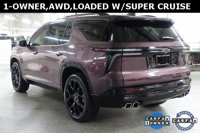 used 2024 Chevrolet Traverse car, priced at $54,494