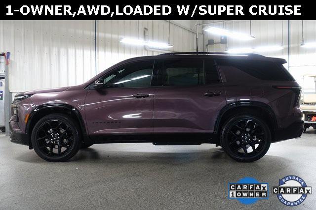 used 2024 Chevrolet Traverse car, priced at $54,494