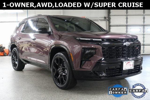used 2024 Chevrolet Traverse car, priced at $54,494