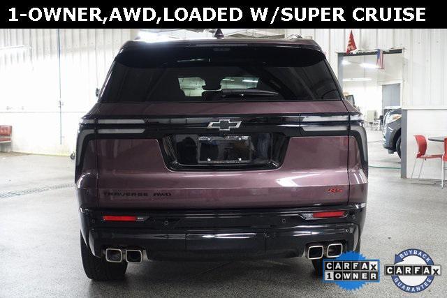 used 2024 Chevrolet Traverse car, priced at $54,494