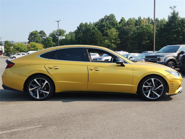 used 2021 Hyundai Sonata car, priced at $18,806