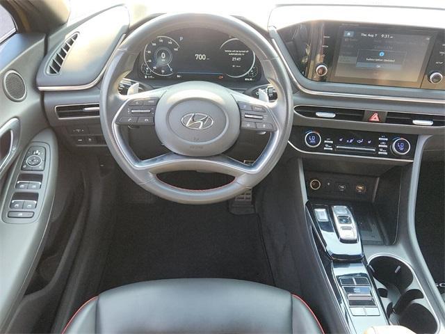 used 2021 Hyundai Sonata car, priced at $18,806