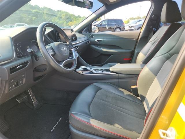 used 2021 Hyundai Sonata car, priced at $18,806