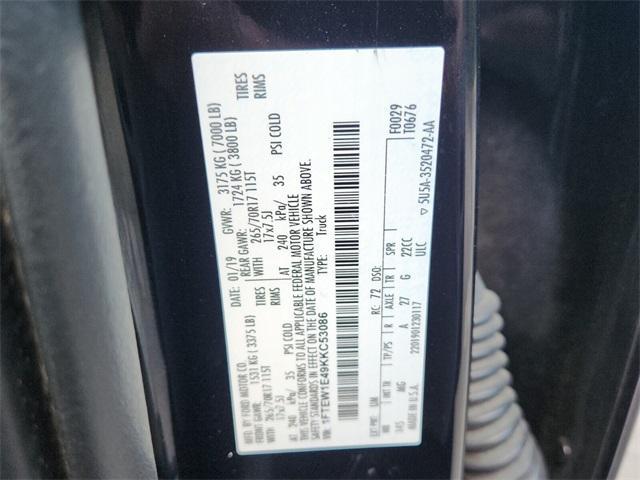 used 2019 Ford F-150 car, priced at $25,000