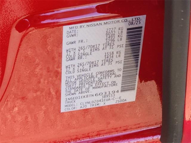 new 2026 Nissan Frontier car, priced at $44,930