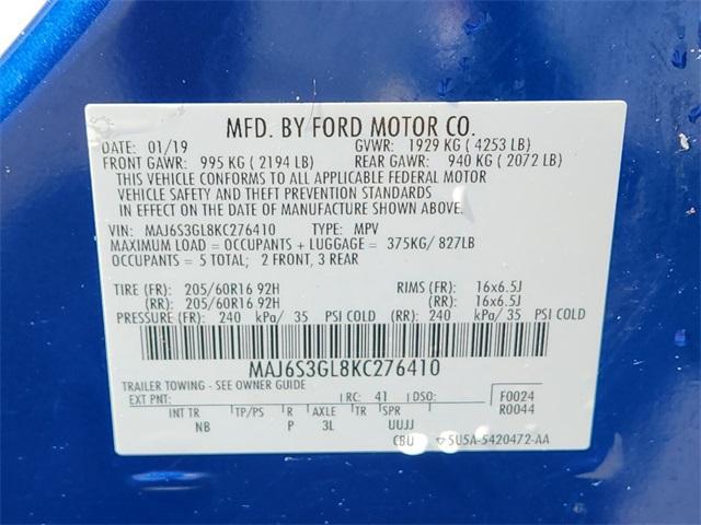 used 2019 Ford EcoSport car, priced at $14,490