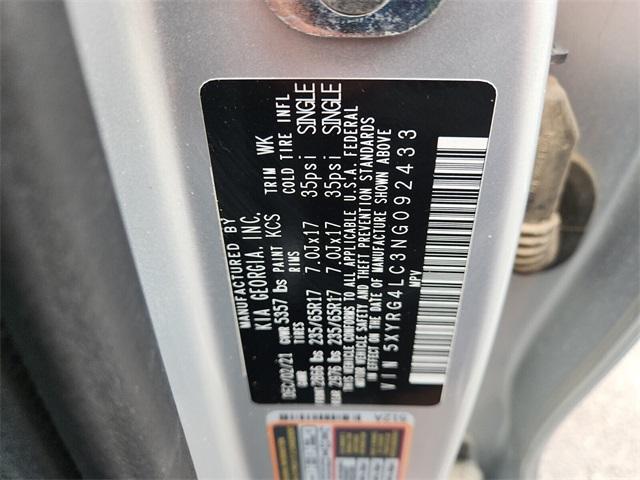 used 2022 Kia Sorento car, priced at $20,000