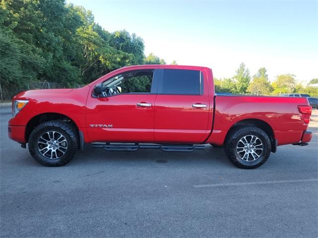 used 2021 Nissan Titan car, priced at $26,257