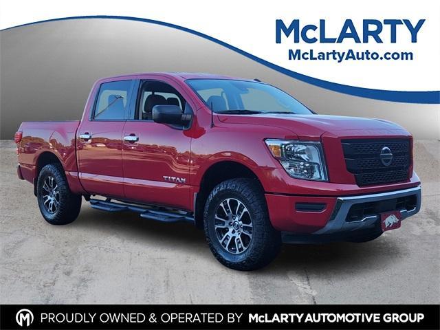 used 2021 Nissan Titan car, priced at $25,857
