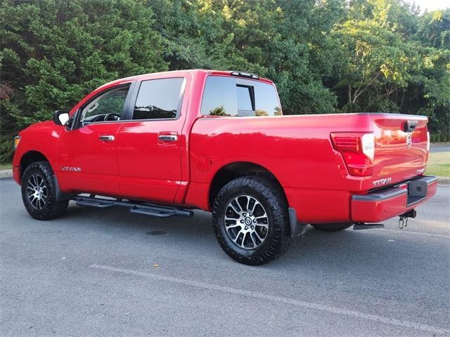 used 2021 Nissan Titan car, priced at $26,257