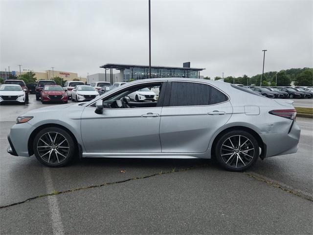 used 2021 Toyota Camry car, priced at $22,500