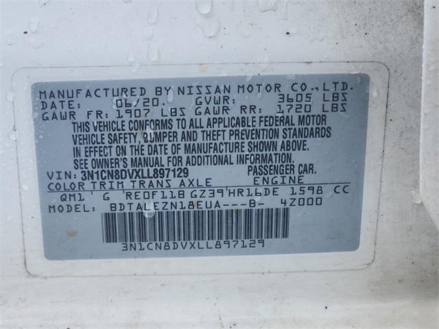 used 2020 Nissan Versa car, priced at $11,736