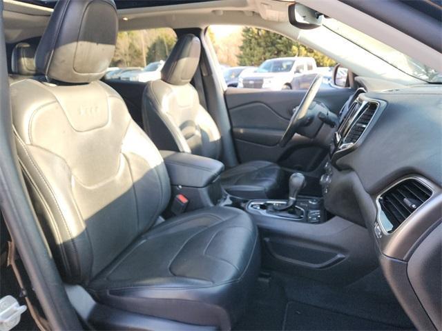 used 2021 Jeep Cherokee car, priced at $21,991