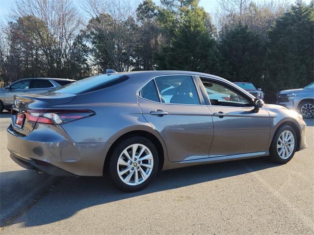 used 2021 Toyota Camry car, priced at $18,052