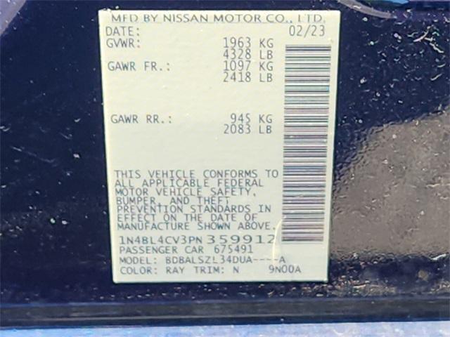 used 2023 Nissan Altima car, priced at $21,450