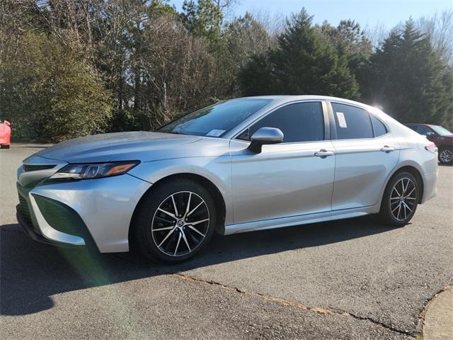 used 2021 Toyota Camry car, priced at $21,321