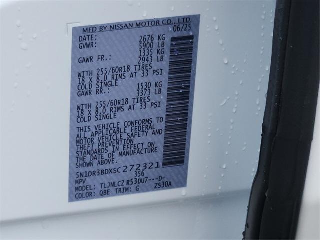 new 2025 Nissan Pathfinder car, priced at $43,646